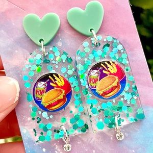 Fast Food Acrylic Earrings